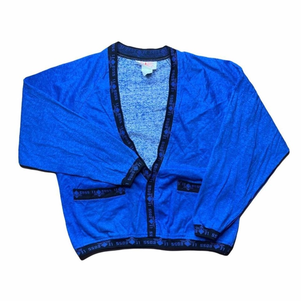 Vintage LE BOSS USA cardigan sweater‎